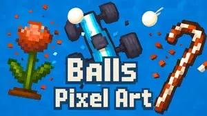 Balls: Pixel Art