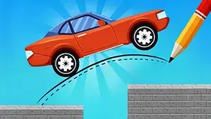 Draw One Line Bridge Puzzle