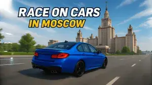 Race On Cars in Moscow
