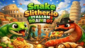 Snake Slither.io Italian Brainrot