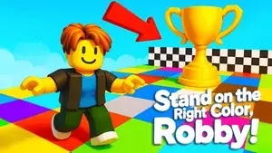 Stand on the Right Color, Robby!