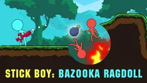 Stick Boy: Bazooka Ragdoll