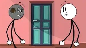 Stick Doors and Island