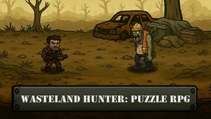 Wasteland Hunter: puzzle RPG